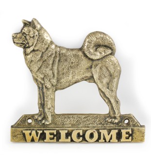 Akita welcome plakietka Art-Dog