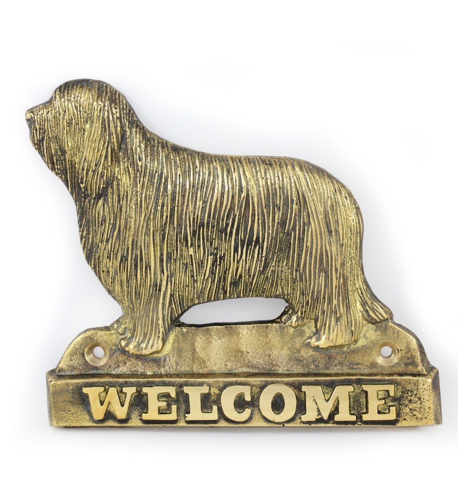 Bearded Collie welcome plakietka Art-Dog