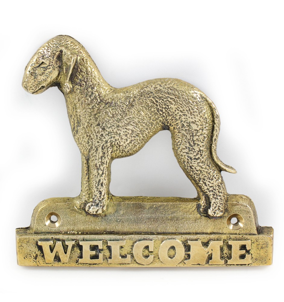 Bedlington Terrier welcome plakietka Art-Dog