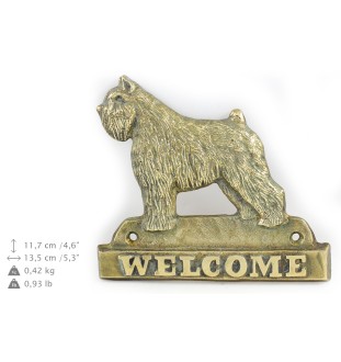 Bouvier welcome plakietka Art-Dog