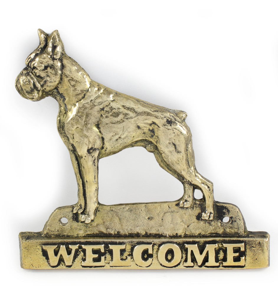 Bokser welcome plakietka Art-Dog