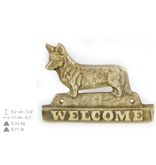 Cardigan Welsh Corgi welcome plakietka Art-Dog