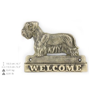 Terier czeski welcome plakietka Art-Dog