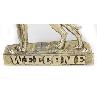 Dog niemiecki II welcome plakietka Art-Dog