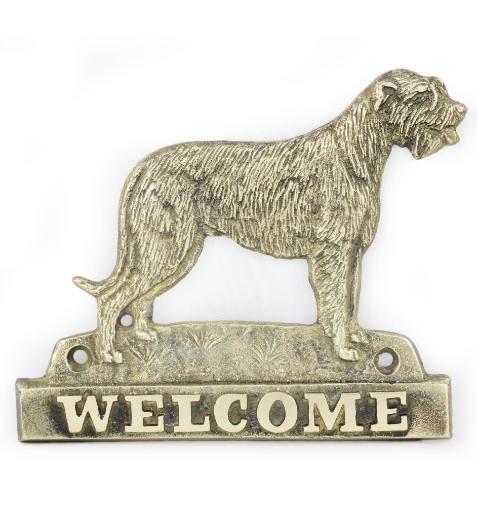 Wilczarz irlandzki welcome plakietka Art-Dog