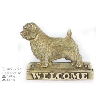 Norfolk Terrier welcome plakietka Art-Dog