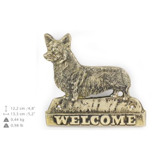 Pembroke Welsh Corgi welcome plakietka Art-Dog