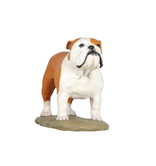 Buldog angielski ręcznie pomalowana statuetka Art-Dog