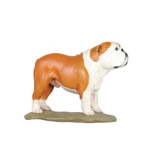 Buldog angielski ręcznie pomalowana statuetka Art-Dog