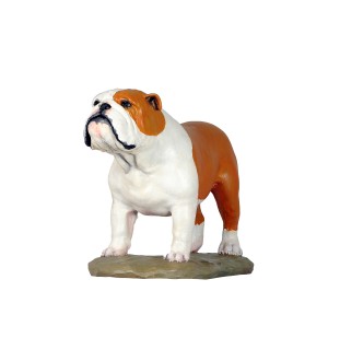 Buldog angielski ręcznie pomalowana statuetka Art-Dog