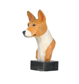 Basenji ręcznie pomalowana statuetka Art-Dog