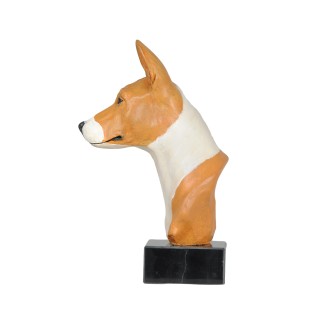 Basenji ręcznie pomalowana statuetka Art-Dog