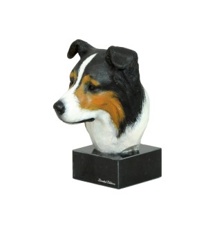 Border Collie ręcznie pomalowana statuetka Art-Dog