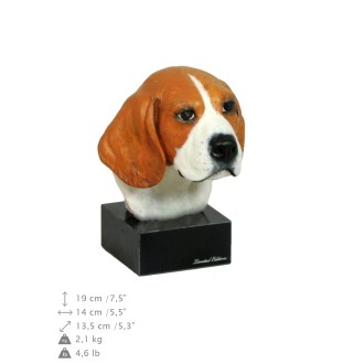 Beagle ręcznie pomalowana statuetka Art-Dog