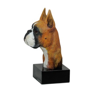 Bokser ręcznie pomalowana statuetka Art-Dog