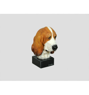 Basset Hound ręcznie pomalowana statuetka Art-Dog