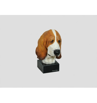 Basset Hound ręcznie pomalowana statuetka Art-Dog