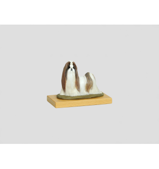 Lhasa Apso ręcznie pomalowana statuetka Art-Dog