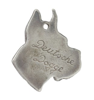 Great Dane I silver-plated keychain Art-Dog